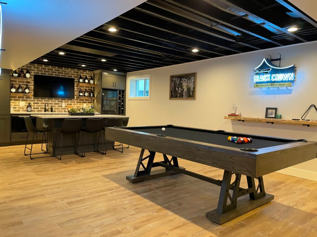 Basement Finishing in Bettendorf, IA